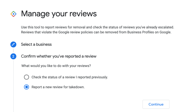 Google我的商家发布工具可管理您的评论